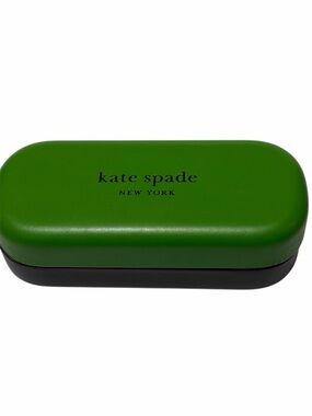 kate spade Two-Tone Green and Black Eyewear Case
